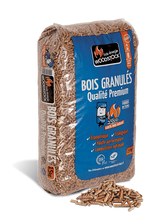 Granulés de Bois WOODSTOCK 1 Palette de 78 Sacs de 15 Kg